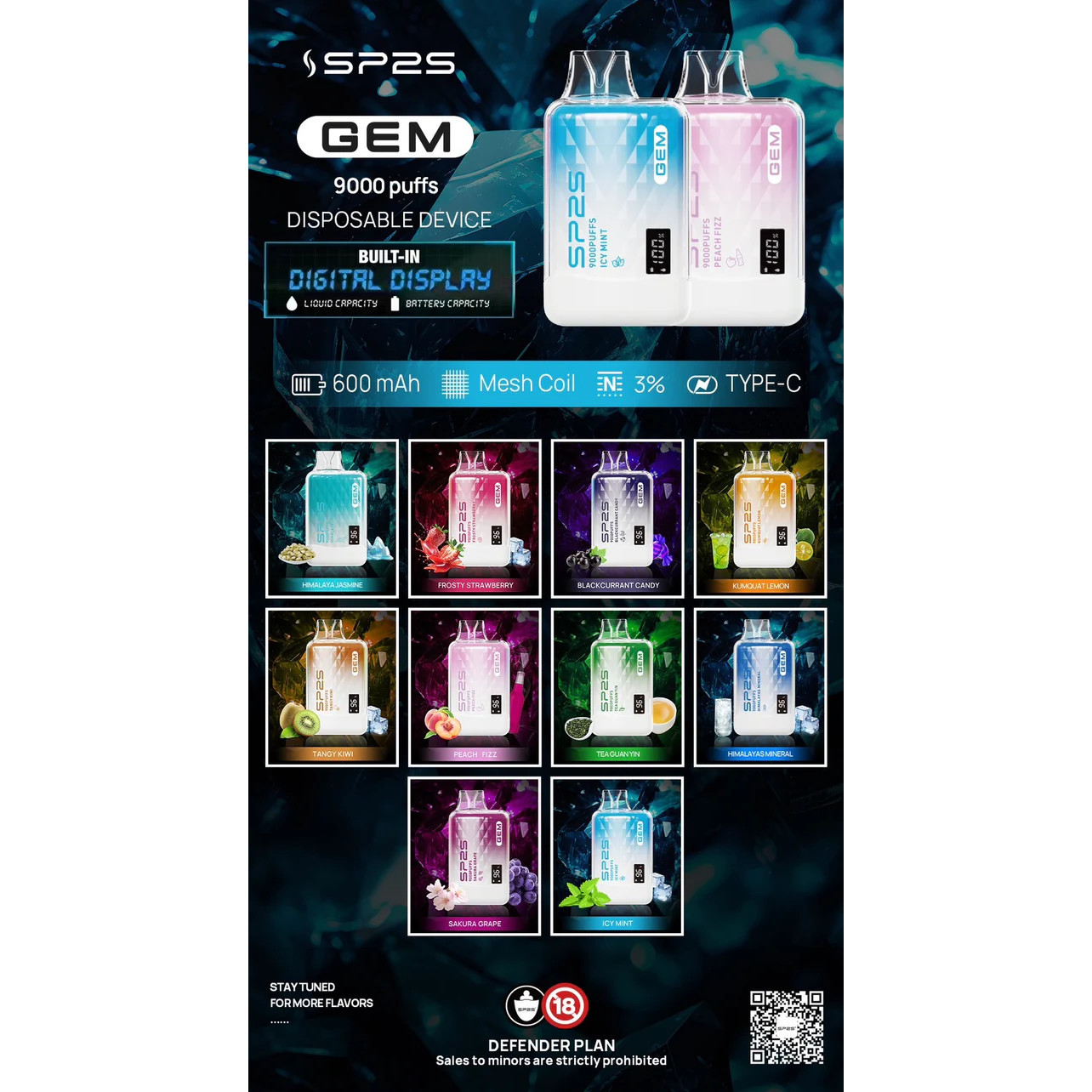 <p><strong>Sp9000口拋棄式</strong></p>